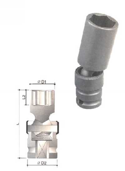 3/4"万向节强力套筒